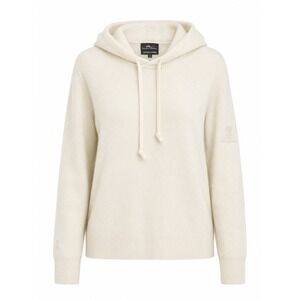 RLX Ralph Lauren Hoodie S Ivory Cashmere Quiet Luxury Coastal Preppy Knit